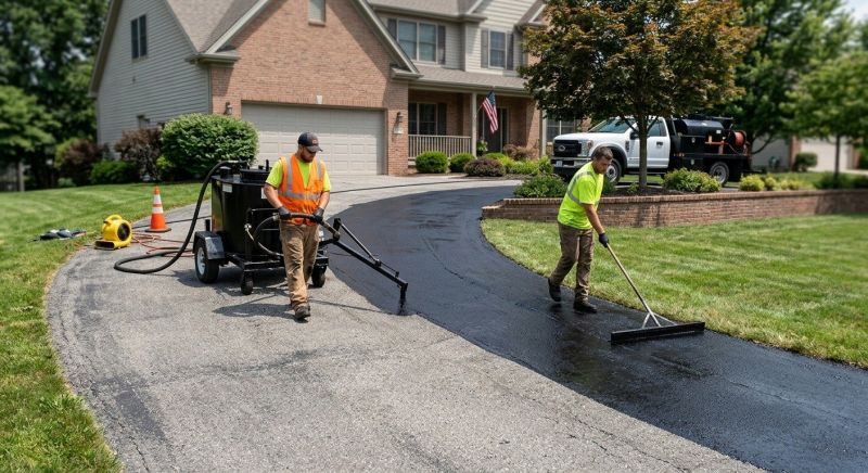 Asphalt Sealcoating in Grand Rapids, MI