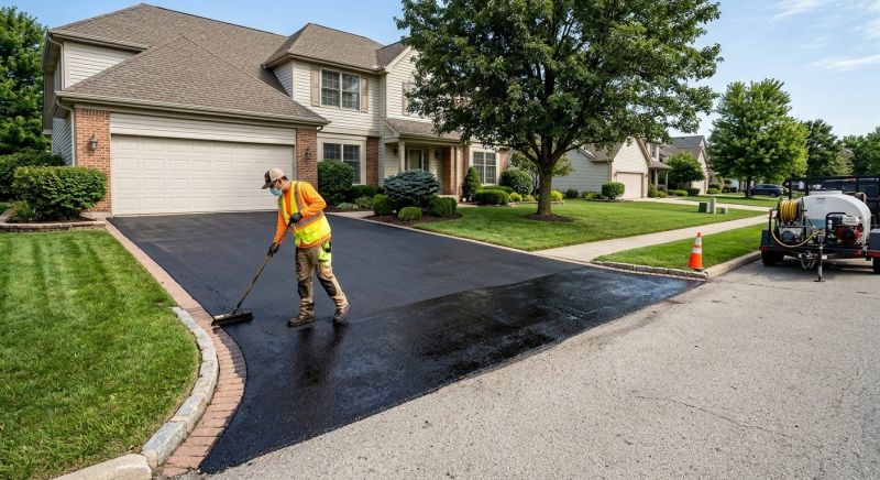 Asphalt Resealing in Greenville, SC