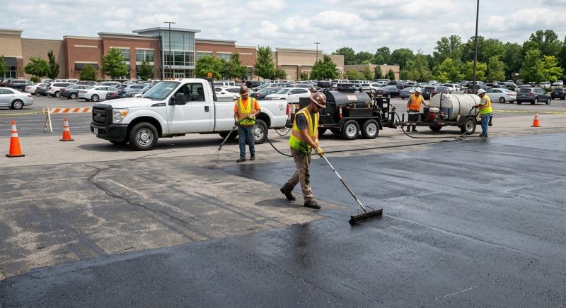 Commercial Pavement Sealing in Denver, CO