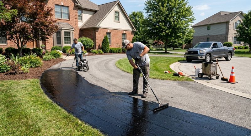 Residential Asphalt Sealing in Columbus, OH